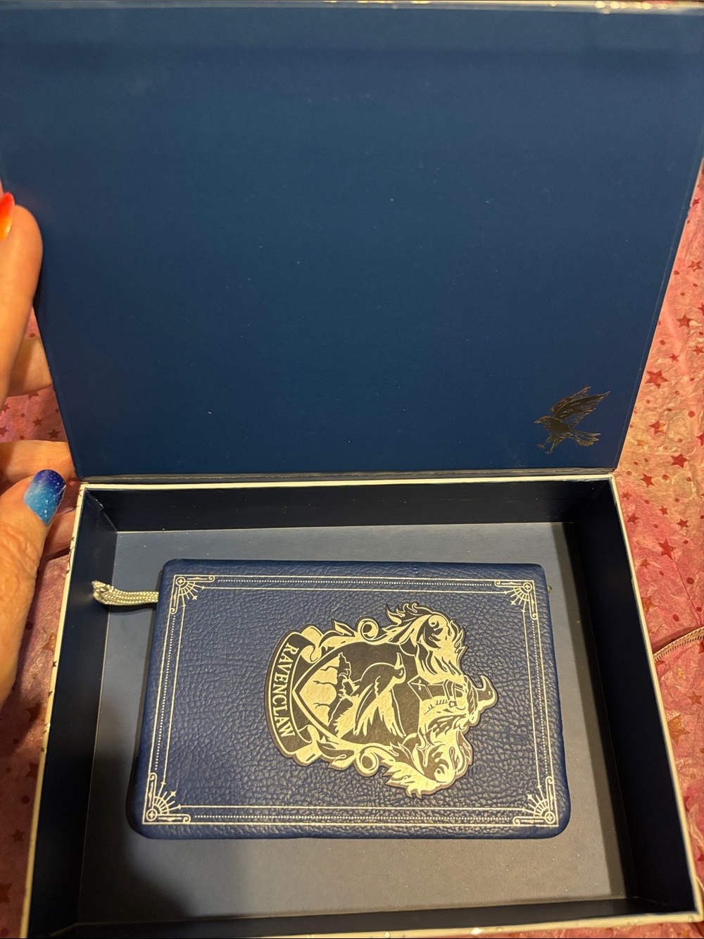 Harry Potter Ravenclaw Journal - Blue, Silver and Wizarding World Box - Picture 11 of 12